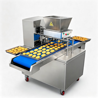 Machine à fabriquer des biscuits à double couleur avec buse réglable, machine industrielle de boulangerie pour la formation de biscuits