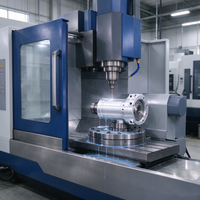 Boîtier de joint de robot modulaire en aluminium usiné CNC 5 axes sur mesure, coque d'actionneur Harmonic Drive anodisée pour bras de robot OEM