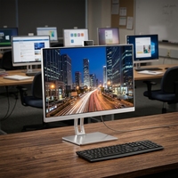 AIO 27inch Computer Hidden Camera Aluminum Alloy Support Base Inter Dual Core All in One Desktop PCs