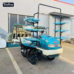 เครื่องปลูกข้าวแบบนั่งขับ 6 แถว ความเร็วสูง พร้อมระบบปรับเมล็ดพันธุ์อย่างแม่นยำสำหรับการเพาะปลูกในนาข้าว - Product Image 1