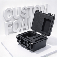 Étui rigide compact étanche en PP avec insert en mousse, boîte de protection antichoc IP67, mini boîte de protection pour appareils électroniques de voyage, OEM