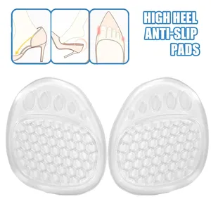 Cuscinetti per l'Anteriore del Piede, Solette Antiscivolo in Silicone e Gel per Donne, Sollievo dal Dolore ai Piedi, per Tacchi Alti e Sandali - Product Image 6
