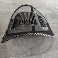 Usine directement vente grand coussin de soutien lombaire arrière en maille de massage