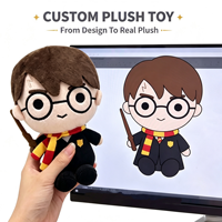 Poupée en peluche sur mesure, acceptant les designs d'artiste client, taille personnalisée, broderie sur tissu, jouet en peluche, échantillon de pré-production disponible