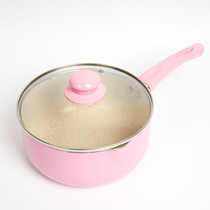 Vente en gros <span class=keywords><strong>de</strong></span> casseroles en aluminium personnalisées avec revêtement antiadhésif, base en marbre pour induction, poêles à frire, casseroles à <span class=keywords><strong>lait</strong></span>, ustensiles <span class=keywords><strong>de</strong></span> cuisine - Product Image 1