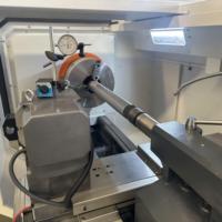 Torno CNC CK6140 para mecanizado de bridas de eje de piezas automotrices, torno de metal de bancada plana, suministro del fabricante