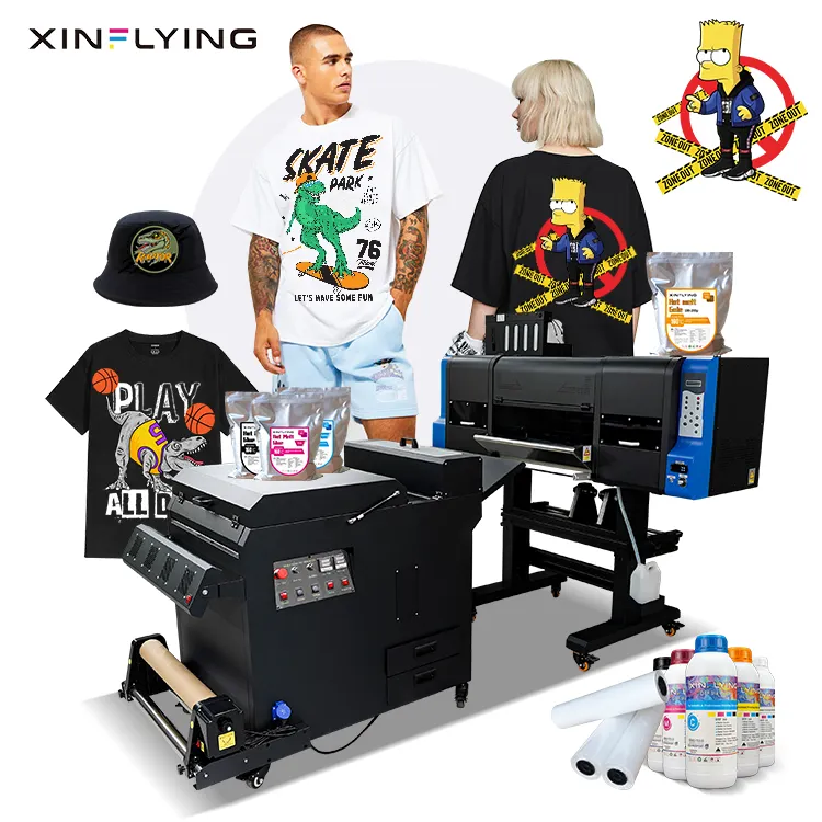 60CM Günstiger Preis Lebenslange Garantie Kleidungs stück T-Shirt Druckmaschine dtf Drucker dtf Druck