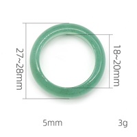 Ventes chaudes - Bague en pierre naturelle - Bijoux attrayants - Bague unisexe - Agate - Bague en pierres précieuses variées