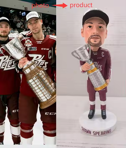 Tùy Chỉnh Nhựa <span class=keywords><strong>Guitar</strong></span> Player Bobblehead Nghệ Thuật Trang Trí Hình Điêu Khắc Trang Trí Lưu Niệm Trang Trí Cho Những Người Yêu Âm Nhạc - Product Image 4