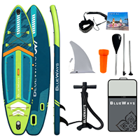 Planche à pagaie gonflable pour adultes 11' x 33'', SUP de randonnée stable de 335 cm, épaisseur de 6 pouces, planche rigide en DWF, 15 PSI, ultra-résistante