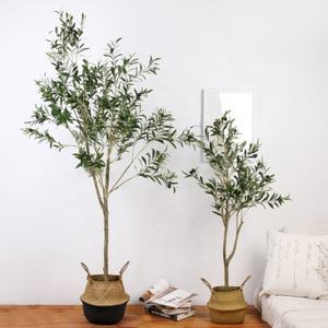 Arbre d'<span class=keywords><strong>olivier</strong></span> artificiel en gros <span class=keywords><strong>pour</strong></span> la décoration de la maison, la réception de bureau et la décoration de hall d'hôtel, arbre artificiel de grande taille - Product Image 2