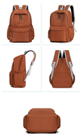 Sac de voyage en nylon unisexe personnalisé avec logo pour ordinateur portable, idéal pour les loisirs, l'école et les étudiants