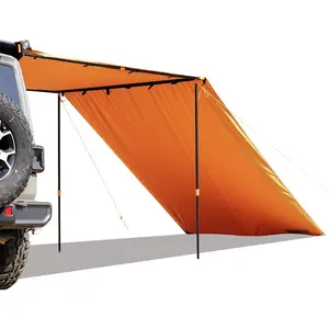 Di alta qualità 420D poliestere Oxford 2.5*2.5M impermeabile PU2000 tenda parete laterale auto tenda parasole