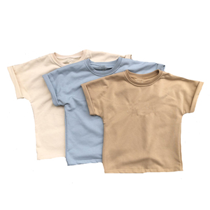 Ensemble de 2 pièces pour bébé en coton personnalisé, pull court d'été pour enfants - Product Image 2