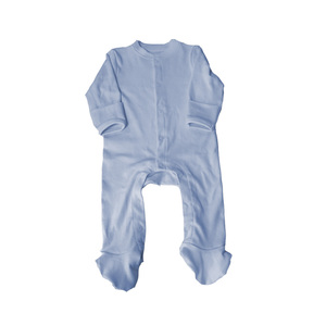 Tricoté bébé vêtements de nuit manches longues 100% coton blanc bébé garçon filles barboteuses mitaines body pyjama bébé pieds pyjamas - Product Image 3