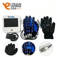 Gants électriques d'exercice robotisé pour les mains Leyidi Mirror, certifiés ISO, pour l'entraînement quotidien des doigts des utilisateurs souffrant d'hémiplégie suite à un AVC