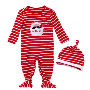 Ensemble barboteuse de noël Onesie My First Christmas Baby avec chapeau