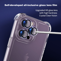 Coque transparente anti-poussière pour iPhone 14 Plus Phonecases Cover Shell pour iPhone 15 14 pro max