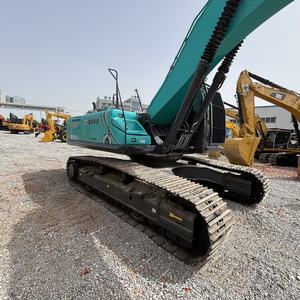 Vendita calda originale del Giappone di alta qualità Kobelco Sk350 escavatore usato Sk350LC grande escavatore cingolato 35 tonnellate escavatore idraulico - Product Image 4