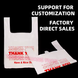 Hot Sale White Pink KT Cat Cartoon <strong>Design</strong> Vest Bag Household Plastic T-Shirt Bag Gravure Printing Convenient Portable <strong>Garbage</strong> - Product Image 3