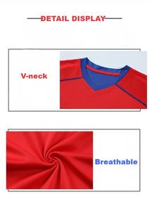 Nouveauté, uniformes de football 7 contre 7 pour jeunes, séchage rapide, couleurs unies, kit de football complet, maillots de football - Product Image 2