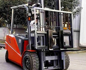 Carretilla elevadora eléctrica de 5 toneladas con controlador CURTIS con pilas - Product Image 2