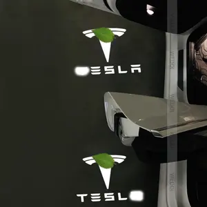 2023 Led-Lichtbalken Voor Tesla Model Y Frunk Kofferbak Autodeur Welkomstverlichting 6 Stuks Set Anderen Auto Exterieur Accessoires