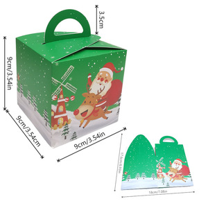 Sacchetti <span class=keywords><strong>e</strong></span> scatole per la spesa in carta regalo personalizzata con Logo all'ingrosso sacchetti <span class=keywords><strong>e</strong></span> scatole di alta qualità per imballaggio regalo di natale con stampa completa - Product Image 6