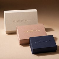 Emballage cosmétique de haute qualité pour gloss à lèvres personnalisé, boîte magnétique de luxe avec insert