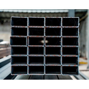 Personalizzabile 6m tubo in acciaio al carbonio profilo in ferro nero ERW piegatura e stampaggio incluso quadrato/rettangolare caratteristiche di saldatura taglio - Product Image 6