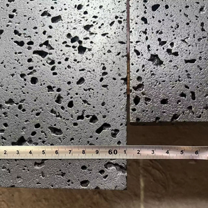 Losas y Azulejos <span class=keywords><strong>de</strong></span> Piedra <span class=keywords><strong>de</strong></span> Basalto Volcánico Negro Gris Natural, Acabado Mate y Pulido, Azulejo <span class=keywords><strong>de</strong></span> Piedra Volcánica China con Acabado Cepillado y Efecto Cuero - Product Image 4