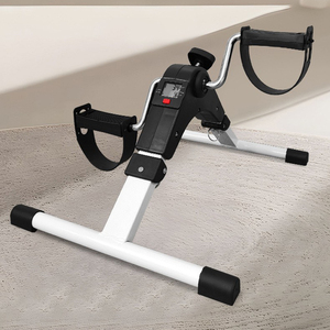 Xách tay Mini Bike Pedal Exerciser dưới bàn gấp tập thể dục bước cho người già hoặc Tàn TậT vật liệu kim loại - Product Image 1