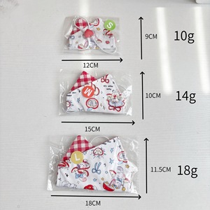 Cute Pet Triangular Scarf Cartoon Pattern Adjustable Bandana For Dogs Cats Small Medium Size All Seasons - Product Image 4
