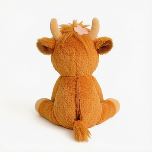 Peluche de Vaca Highland Personalizado con Peso, Aromatizado con Lavanda, Calentable, para Aliviar la Ansiedad y Dormir, Peluche Suave y Relajante - Product Image 3