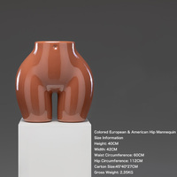 Hochwertige Großhandels-Schaufensterpuppe für den Unterkörper mit Großer Hüfte, Sexy Kurze Hosen-Display-Form, Weibliche Schaufensterpuppe für Unterwäsche