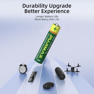 Pile sèche au carbone-zinc PUJIMAX R6P <span class=keywords><strong>AA</strong></span> R03P AAA 1,5 V UM3 AM4 extra résistante, non rechargeable, jetable, pack de piles sèches - Product Image 3