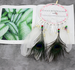 Bán Buôn Handmade Boho Treo Lông Giấc Mơ Catcher Đối Với Xe Phòng Nhà Cửa Tường Nghệ Thuật Đảng Trang Trí Nội Thất Trang Trí Món Quà Thủ Công DIY <span class=keywords><strong>Kit</strong></span> - Product Image 2