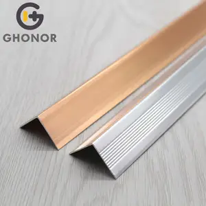 Chấp Nhận Tùy Chỉnh Nhôm Bạc Góc Góc Tường Bảo Vệ Cạnh