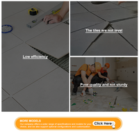 Niveau de carrelage réutilisable et durable pour l'installation de carreaux de céramique et de porcelaine pour sols et murs - Vente en gros usine