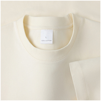 T-shirt vierge personnalisable en coton épais 260 g/m² avec plus de 20 couleurs – Tee-shirt uni de haute qualité pour événements promotionnels