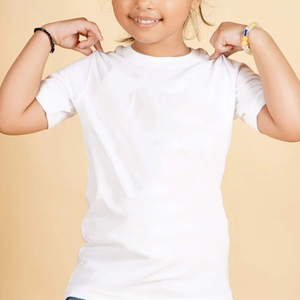 เสื้อยืดพิมพ์ลายการ์ตูนน่ารักสำหรับเด็กผู้หญิงแขนสั้นคอกลมผ้าฝ้ายลำลองฤดูร้อนสวมใส่สบายน้ำหนักเบาระบายอากาศได้ทุกวัน - Product Image 3