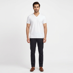 High Quality 100% Cotton Summer Knitted <b>T</b>-<b>Shirt</b> <b>for</b> <b>Men</b> Customizable <b>Stripe</b> Tee <b>Shirts</b> with Custom LOGO Digital Printing - Product Image 1