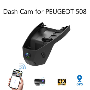กล้องติดรถยนต์ HD 4K สำหรับ PEUGEOT <span class=keywords><strong>508</strong></span> พร้อมเลนส์บันทึกภาพหน้า-หลังสองตัว ระบบ GPS แบบเสียบใช้งานได้ทันที - Product Image 2