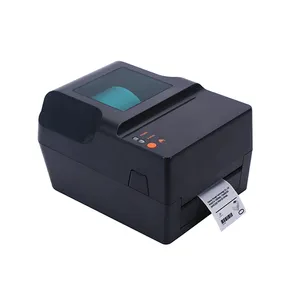 WODEMAX Sticker Printer Label 104mm Printing Width 300dpi Thermal Transfer Direct Thermal Barcode Label Printer