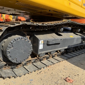 Excavadora de orugas hidráulica usada Komatsu PC160LC-7 de 16 toneladas, eficiente, robusta y con pocas horas de uso, para ingeniería municipal. - Product Image 4