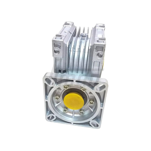 ชุดเกียร์ทดรอบแบบหนอน RV50 พร้อมมอเตอร์สเต็ปเปอร์ NEMA 34 อัตราทด 5-100:1 แบบยึดหน้าแปลน ความเร็วรอบเอาต์พุต 14-280 รอบต่อนาที แรงบิด 65 นิวตันเมตร สำหรับเครื่องจักร - Product Image 2