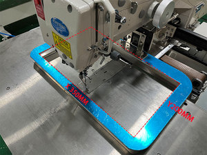 Machine à coudre informatisée entièrement automatique Raynian-3520F, idéale pour la couture de logos, de gants, de chapeaux et autres vêtements. - Product Image 5