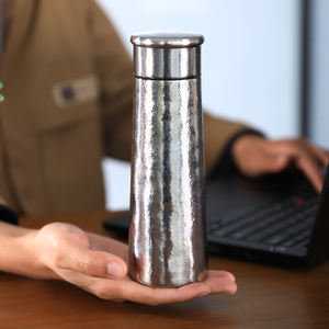 Bouteille isotherme en titane à double paroi <span class=keywords><strong>avec</strong></span> infuseur à thé, tasse à café filtrante, gourde thermique isolée sous vide 300ML - Product Image 6