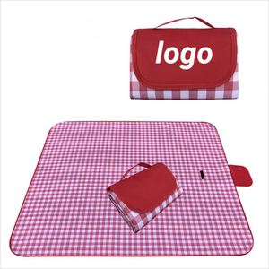 Tapis de pique-nique promotionnel en tissu Oxford 600D résistant à l'humidité, avec logo imprimé, en stock, livraison directe du fabricant - Product Image 1
