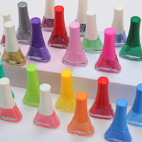Longue durée non toxique à base d'eau ongle Peelable Gel vernis à ongles ensemble en gros enfants décoller séchage à l'air vernis à ongles Kit